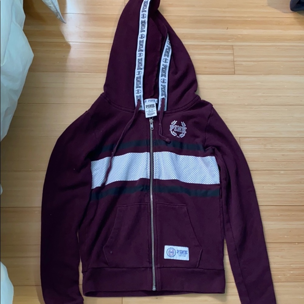 Pink sweat shirt